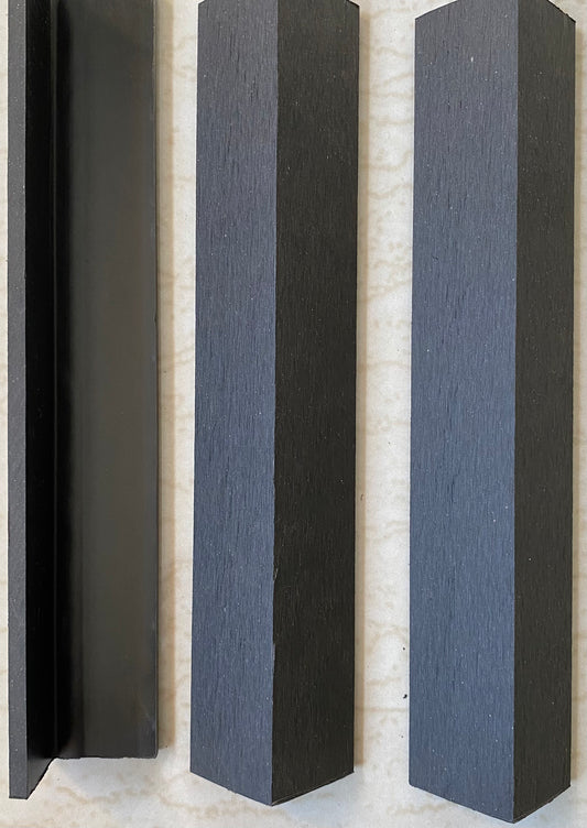 Moldura en L 2900x45x45mm - Black
