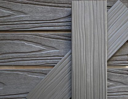 Moldura Plana FULLNESS Silver Grey 2900x72x11mm