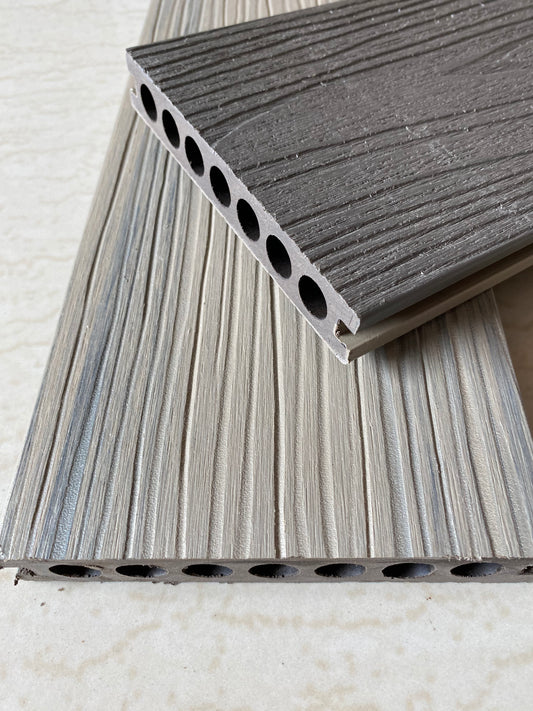 Deck FULLNESS Creamy White Mix -  Silver Grey 2900x140x23mm
