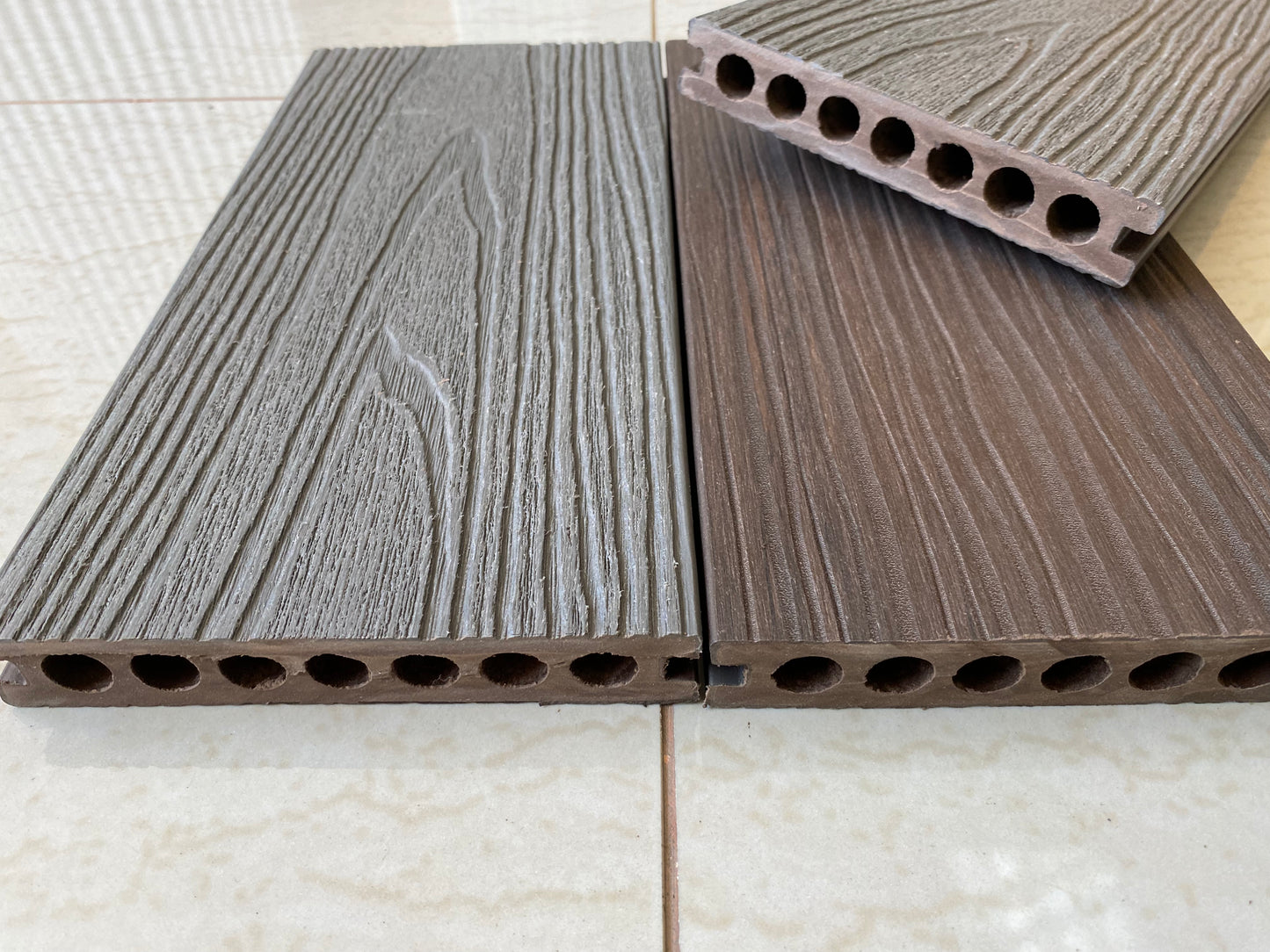 Deck FULLNESS Coffee Red Mix - Silver Grey 2900x140x23mm