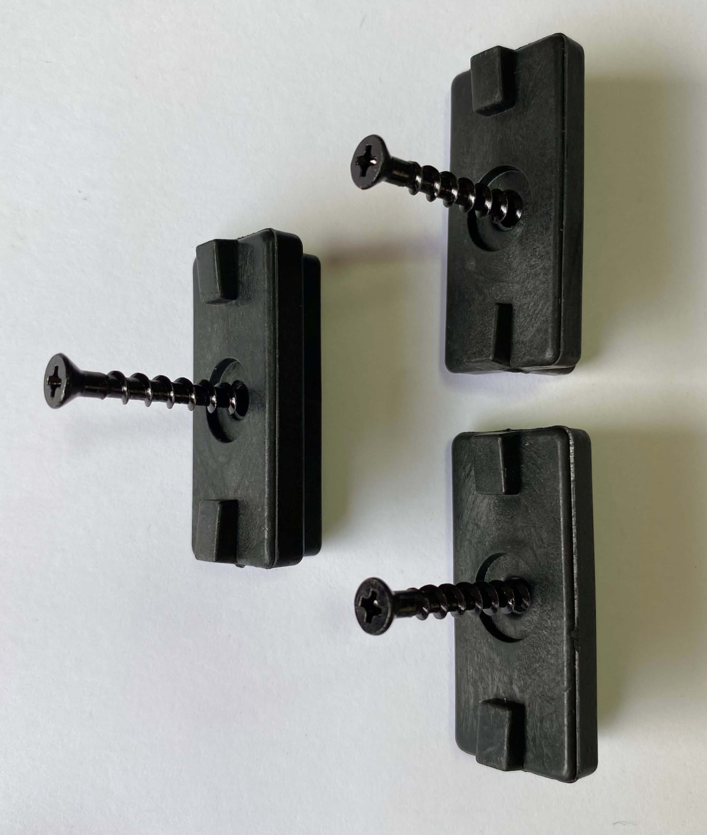 Pack 20 Clips Unión Deck + Tornillo - Black
